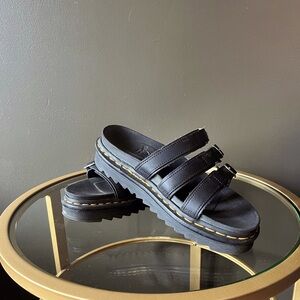 Doctor Marten Blaire Leather Slide Sandals size 8